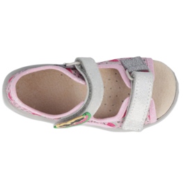 Befado preventive children's sandals 065X152 pink silver 2