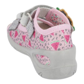 Befado preventive children's sandals 065X152 pink silver 1