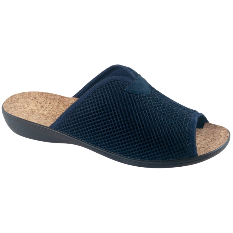 Slippers Slippers With Cork Adanex BIO 26008 Navy blue 1