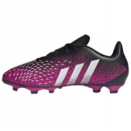 Adidas Predator Freak.4 FxG Jr FW7536 football boots multicolored pink 1