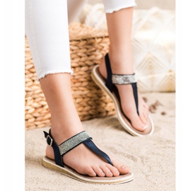 S. BARSKI Sandals of Japanese S.BARSKI navy blue 1 S. BARSKI Sandals of Japanese S.BARSKI navy blue 1