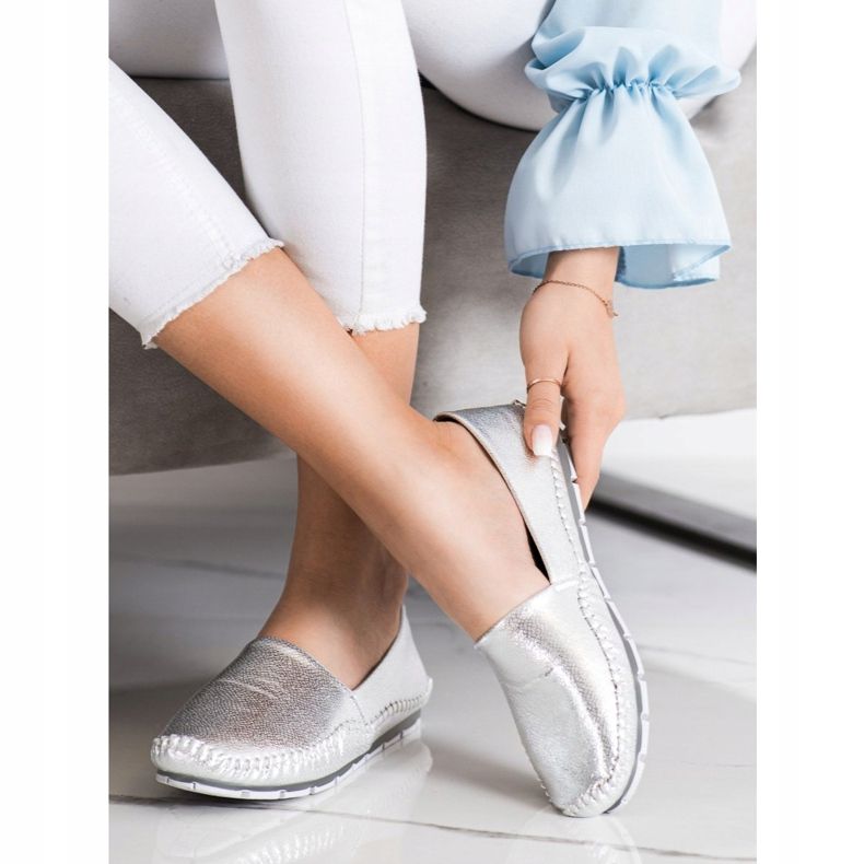 Goodin Silver loafers 1
