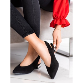 Goodin Black Slip-On Pumps 1