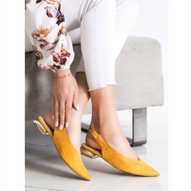 Goodin Stylish Pumps In Spitz yellow 1