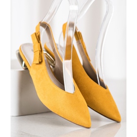 Goodin Stylish Pumps In Spitz yellow 2
