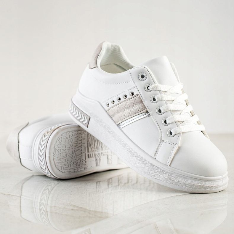 SHELOVET Casual Sneakers white 1