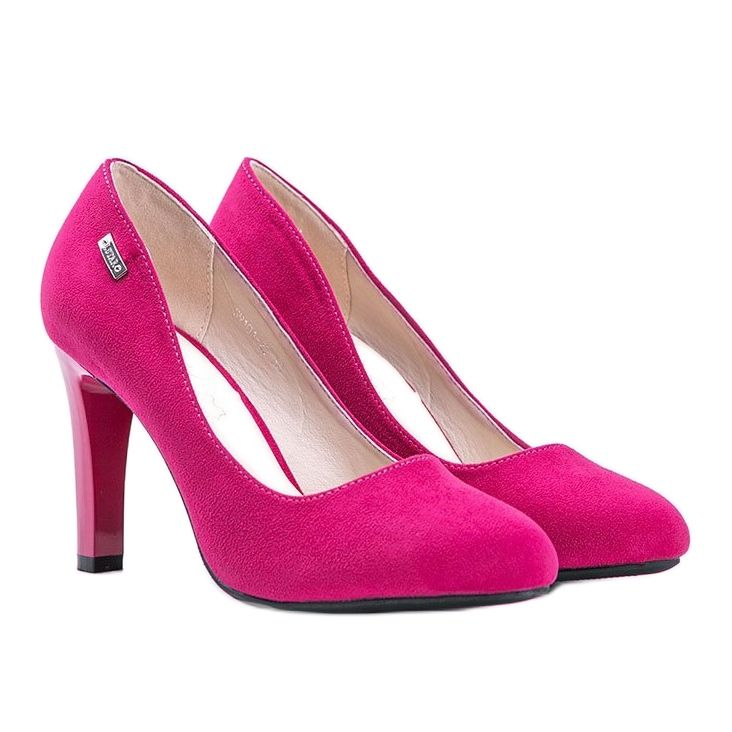 Pink pumps on a Blair stiletto heel 1