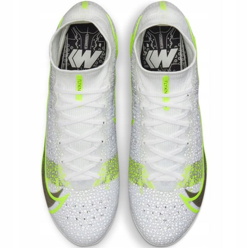 Nike Mercurial Superfly 8 Elite Fg CV0958 107 soccer shoes white 2