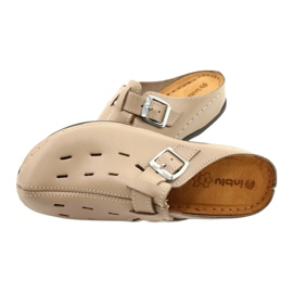 Inblu women's shoes 158D138 beige 5