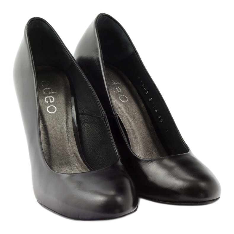 Edeo Black Pumps On A Pillar 4 Edeo Black Pumps On A Pillar 4