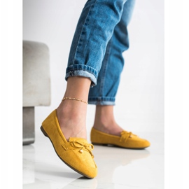 Anesia Paris Loafers With A Bow yellow 2
