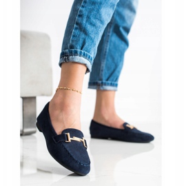Anesia Paris Elegant loafers navy blue blue 2 Anesia Paris Elegant loafers navy blue blue 2