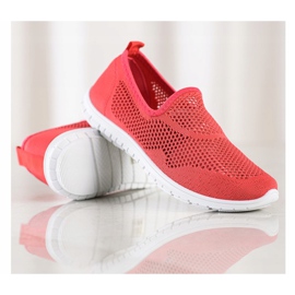 Bona Openwork Slipons red 1