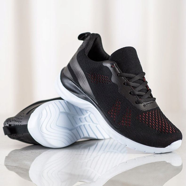 Bona Light Black Sneakers 1