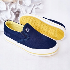 Children's Slip-On Big Star HH374011 Navy Blue Slip-On Sneakers 1 Children's Slip-On Big Star HH374011 Navy Blue Slip-On Sneakers 1