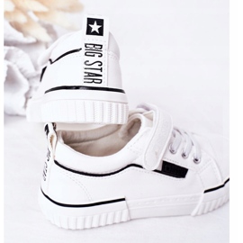 Children's Sneakers With Velcro Big Star HH374028 White 4