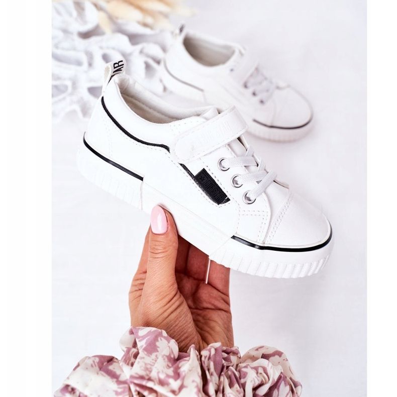 Children's Sneakers With Velcro Big Star HH374028 White 2 Children's Sneakers With Velcro Big Star HH374028 White 2