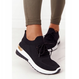 PG1 Sport Shoes Sneakers On Wedge Black Adeyla white 1