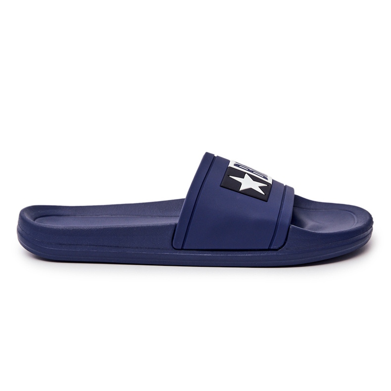 Men's Big Star DD174701 Navy blue slippers 1 Men's Big Star DD174701 Navy blue slippers 1