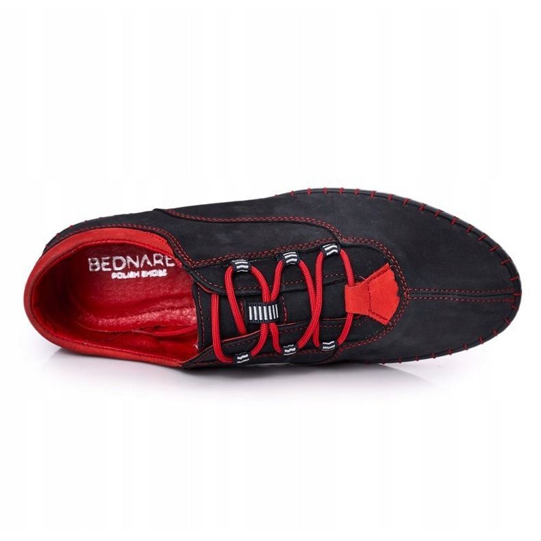 Bednarek Polish Shoes Men's Leather Shoes Bednarek Navy Blue 1