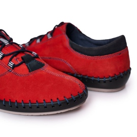 Bednarek Polish Shoes Men's leather shoes Bednarek Red 4