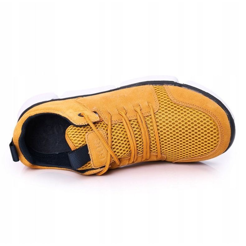 Men's sports shoes GOE HH1N4029 Yellow sneakers 1 Men's sports shoes GOE HH1N4029 Yellow sneakers 1