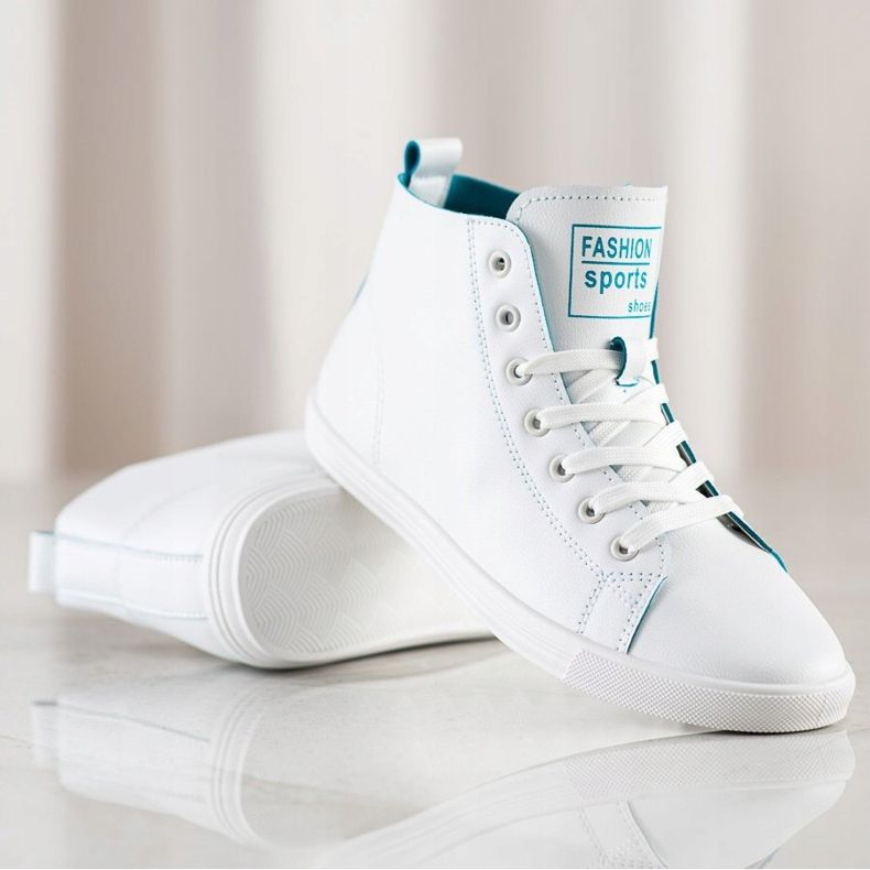 Ideal Shoes High Fashion Sports Shoes Sneakers white 1 Ideal Shoes High Fashion Sports Shoes Sneakers white 1