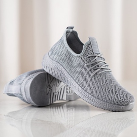 SHELOVET Textile Sport Shoes grey 1
