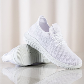 SHELOVET Textile Sport Shoes white 1 SHELOVET Textile Sport Shoes white 1