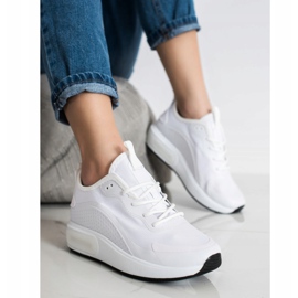 SHELOVET Sports Sneakers On The Platform white 2