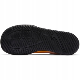 Nike Mercurial Vapor 13 Club Ic PS (V) Junior AT8170 801 soccer shoes white black orange 5