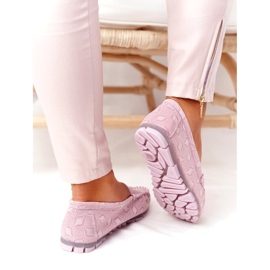 Rio Flore Eco-Friendly Leather Loafers Pink 4