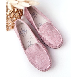 Rio Flore Eco-Friendly Leather Loafers Pink 2