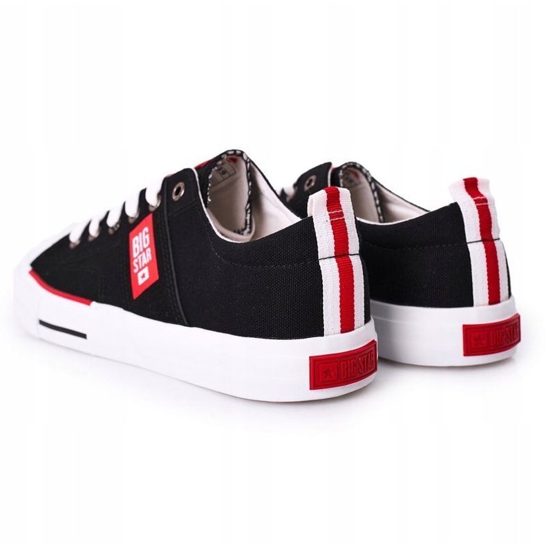 Men's Big Star HH174039 Black Sneakers 1