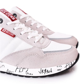 Men's sports shoes Memory Foam Big Star FF174208 White-Gray grey 1 Men's sports shoes Memory Foam Big Star FF174208 White-Gray grey 1