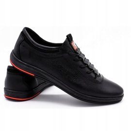 Polbut Black casual leather men's shoes K23 2 Polbut Black casual leather men's shoes K23 2