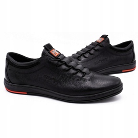 Polbut Black casual leather men's shoes K23 3 Polbut Black casual leather men's shoes K23 3
