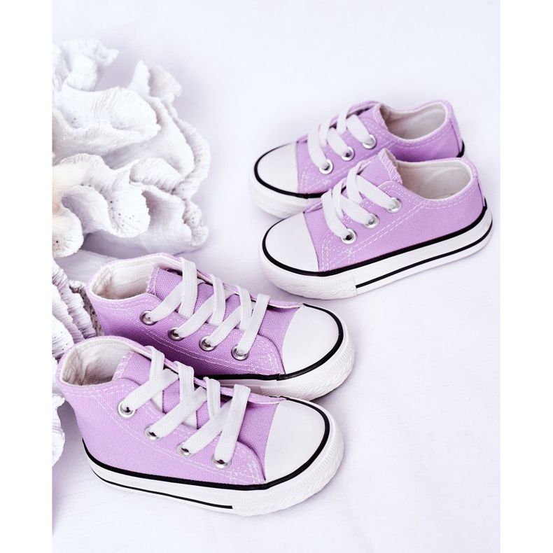 FRROCK Children's High Sneakers Violet Filemon 2