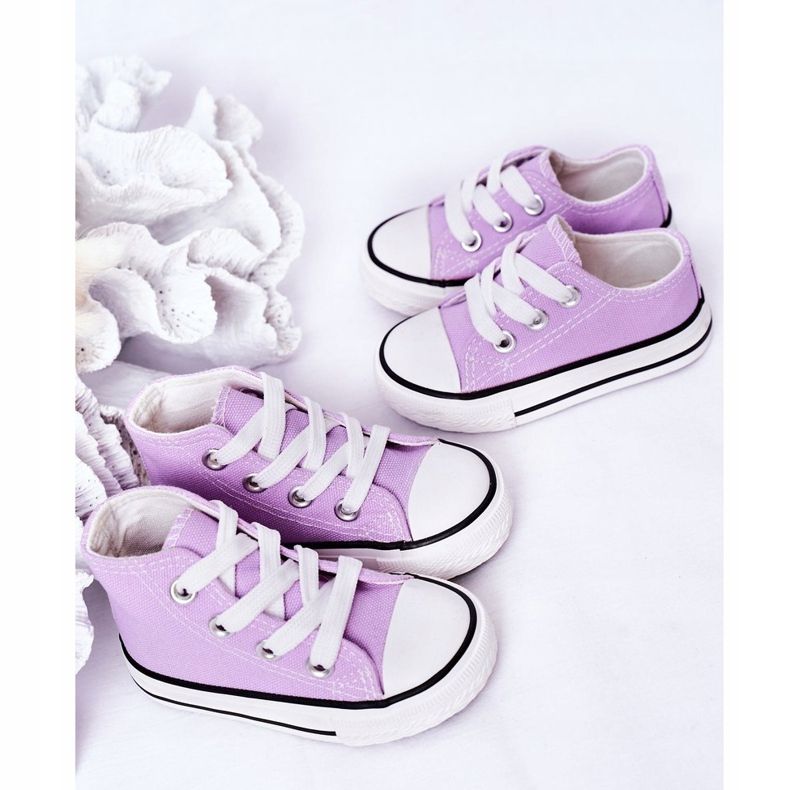 FRROCK Children's Classic Purple Filemon Sneakers 2