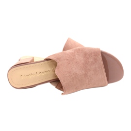 Sergio Leone Women's high heels kl313 pink 4 Sergio Leone Women's high heels kl313 pink 4