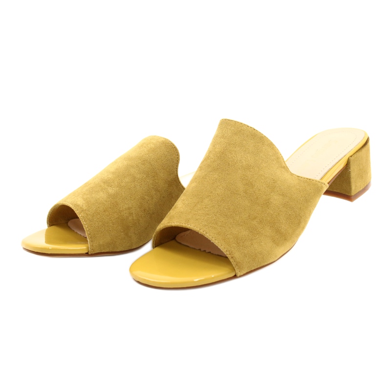 Sergio Leone KL313 Yellow Slippers 2