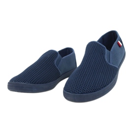 NEWS Tommy Navy Blue Sneakers 21MN02-3636 1 NEWS Tommy Navy Blue Sneakers 21MN02-3636 1