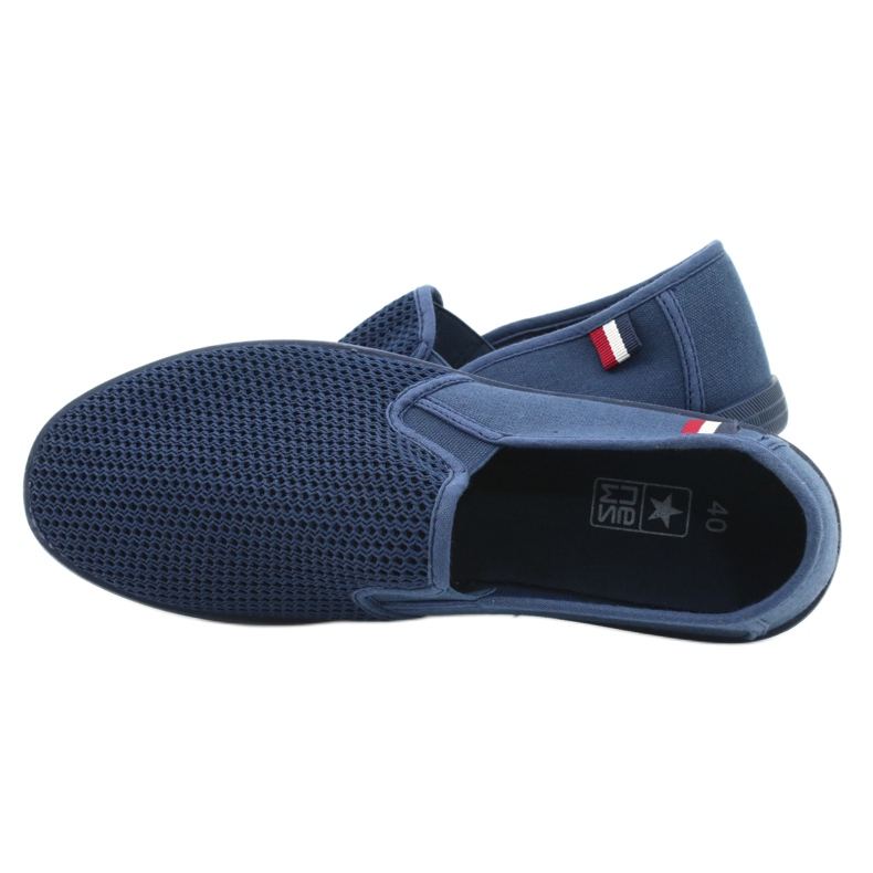 NEWS Tommy Navy Blue Sneakers 21MN02-3636 4 NEWS Tommy Navy Blue Sneakers 21MN02-3636 4