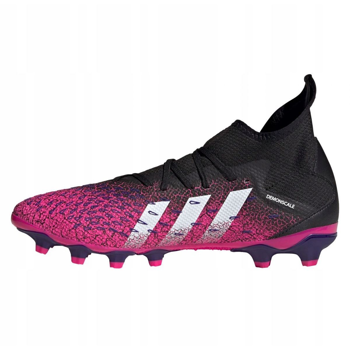 Adidas Predator Freak.3 Mg M FW7515 football boots black graphite black violet