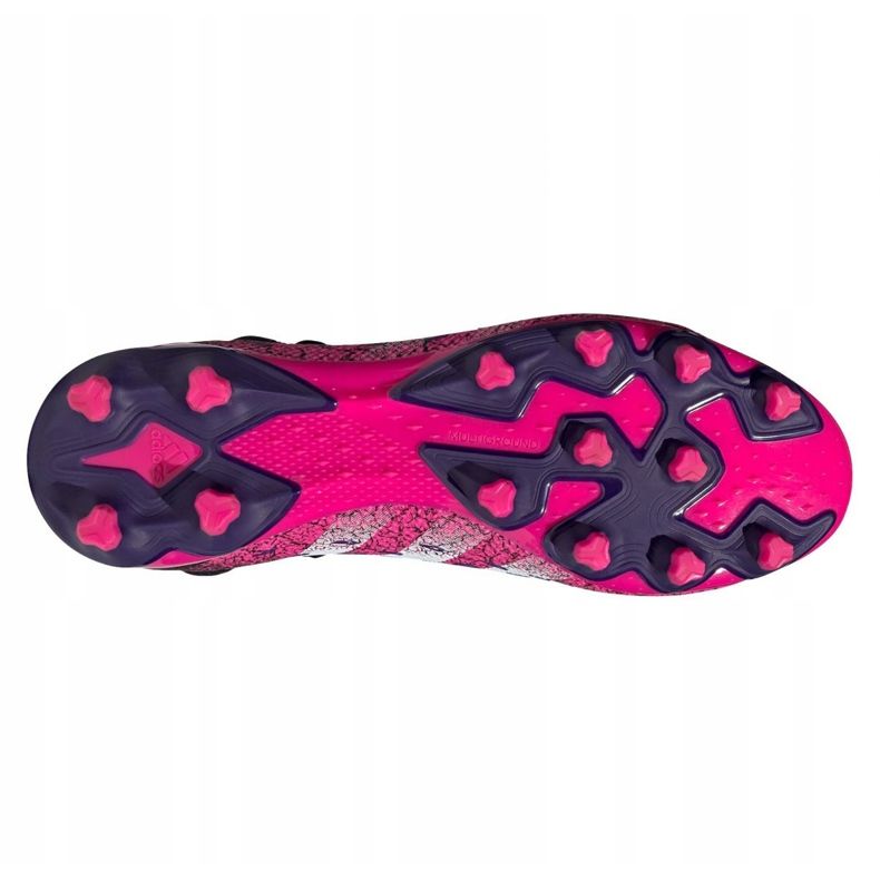 Adidas Predator Freak.3 Mg M FW7515 football boots graphite, black, violet black 2 Adidas Predator Freak.3 Mg M FW7515 football boots graphite, black, violet black 2