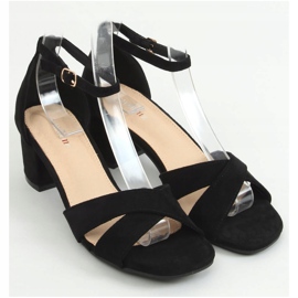 Black high-heeled sandals 8832 Black 1