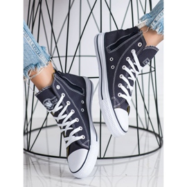 New Age Tied High Sneakers grey 1