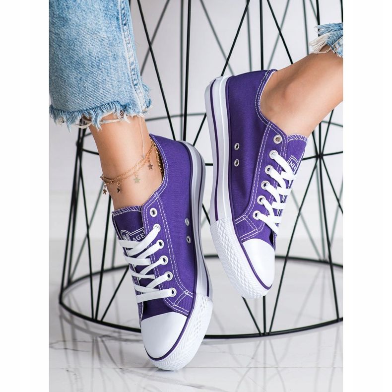 New Age sneakers violet 1
