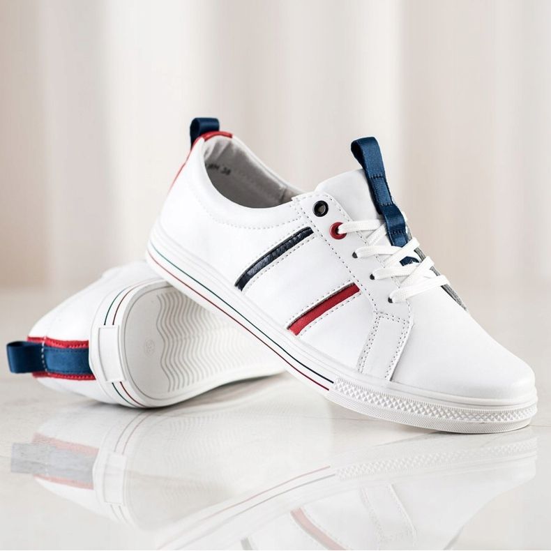Filippo Classic Sport Leather Shoes white 1 Filippo Classic Sport Leather Shoes white 1