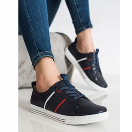 Filippo Classic Sport Leather Shoes navy blue 2 Filippo Classic Sport Leather Shoes navy blue 2